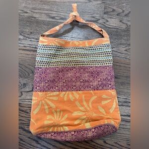 Old Navy Colorful Patterned Tote Bag